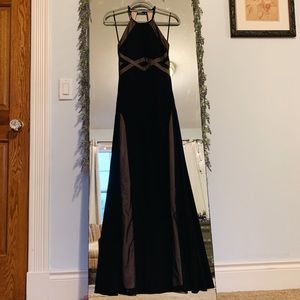 Black Long Dress Prom/homecoming/bridal party